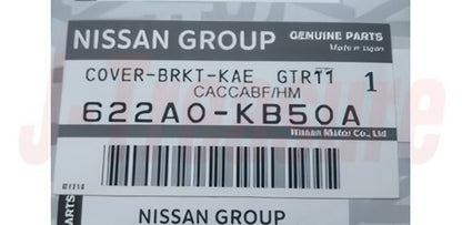 NISSAN GT-R R35 2010-2017 Genuine Front Bumper Bracket Cover 622A0-KB50A OEM