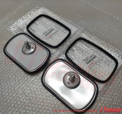 TOYOTA LAND CRUISER BJ40 FJ40 HJ45 Genuine Convex Mirror x2 Set 87901-55012 OEM