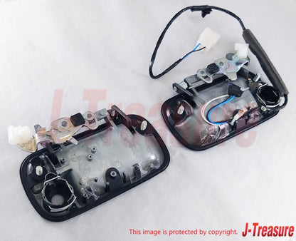 MAZDA RX-7 RX7 FC3S '86-91 Genuine Outer Door Handle Black RH & LH Set OEM RHD