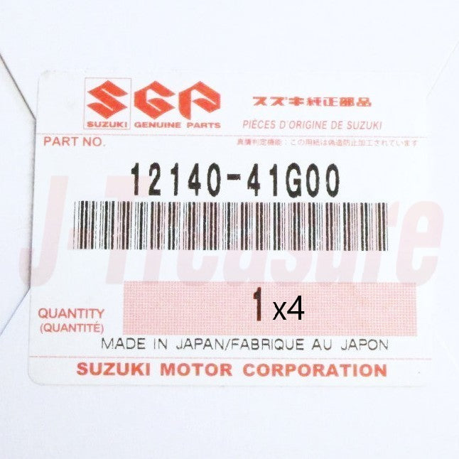 SUZUKI GSX-R1000 2005-2006 Genuine Piston Ring Set 12140-41G00 x4 Set OEM