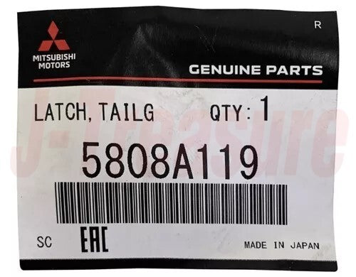 MITSUBISHI OUTLANDER GF#W 14-20 Genuine Tailgate Latch 5808A119 OEM