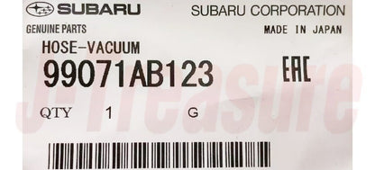 SUBARU IMPREZA WRX STI GDB 2002-2005 Genuine Vacuum Hose 99071AB123 OEM