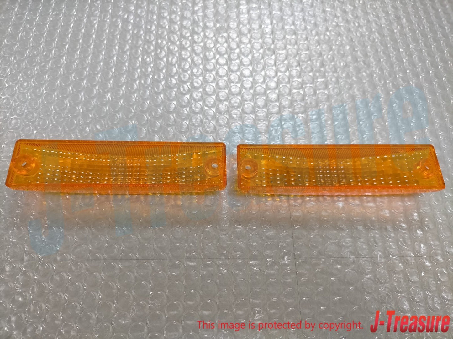 MAZDA RX-7 RX7 FC3S Genuine Front Side Marker Turn Signal Ramp Lens Set of 2 OEM