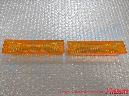 MAZDA RX-7 RX7 FC3S Genuine Front Side Marker Turn Signal Ramp Lens Set of 2 OEM