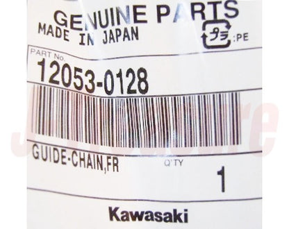 KAWASAKI NINJA ZX-14 ZX1400 2006-2011 Genuine Chain Guide Front 12053-0128 OEM