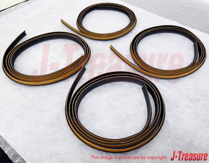 TOYOTA LAND CRUISER FJ80 FZJ80 91-92 Genuine Wheel Opening Extension Pad x4 OEM