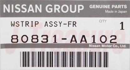NISSAN SKYLINE GT-R BNR34 Genuine Front Door Weather Strip RH & LH Set OEM
