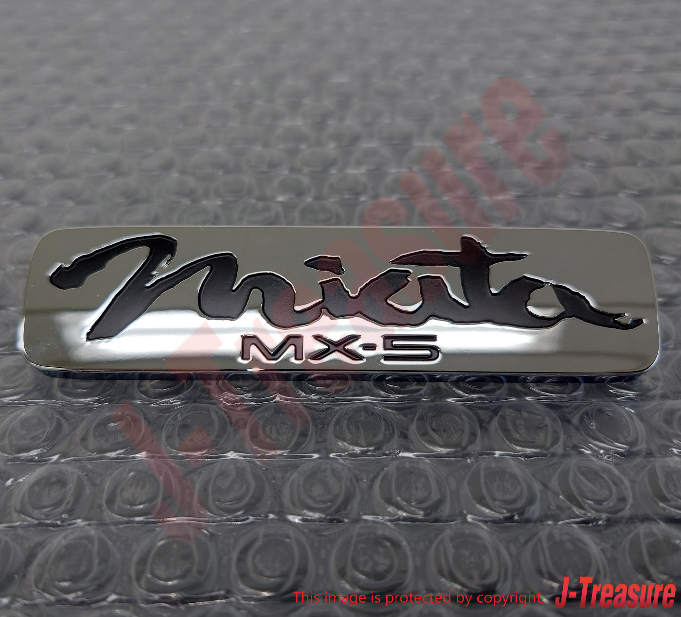 MAZDA MX-5 MIATA 99-05 Genuine Rear Emblem Black "MX-5 MIATA" NC10-51-721B OEM