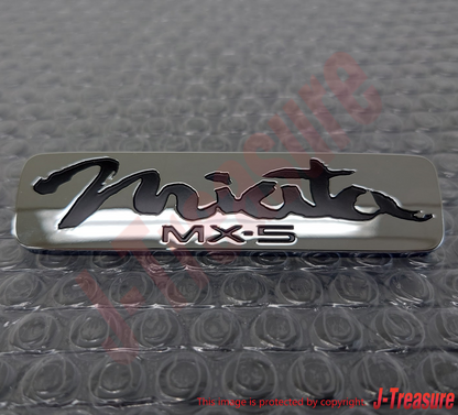 MAZDA MX-5 MIATA 99-05 Genuine Rear Emblem Black "MX-5 MIATA" NC10-51-721B OEM