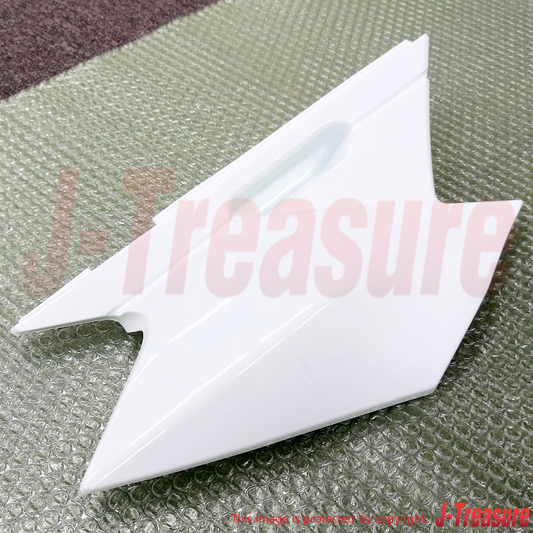 KAWASAKI KLX140 08-24 Genuine Rear Side Cover RH B.WHITE 36001-0156-266 OEM