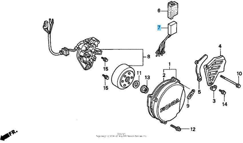 HONDA CR500R 1992-2001 Genuine Ignition Control Module 30410-ML3-791 OEM