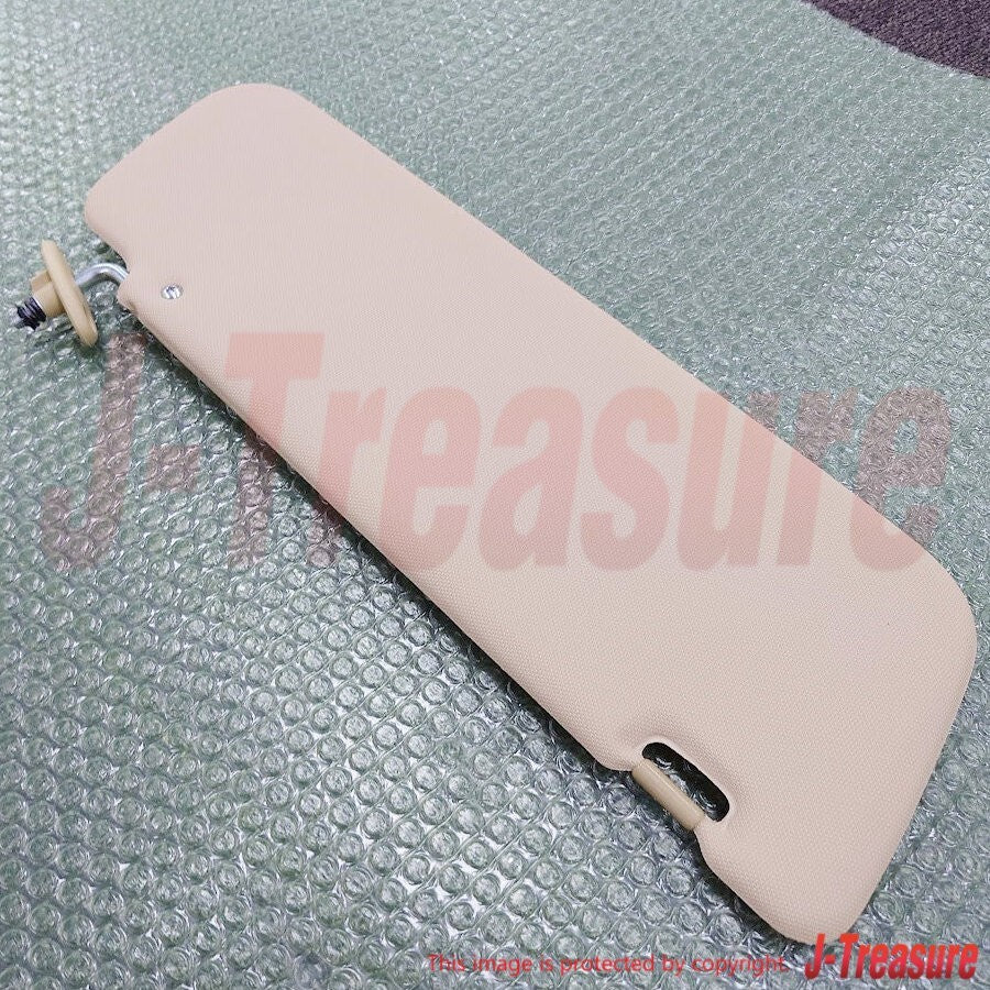 TOYOTA PICKUP TRUCK 1979-1983 Genuine Sunvisor Tan Beige Right & Left Set OEM