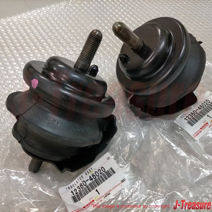 TOYOTA SOARER LEXUS SC300 SC400 Genuine 1JZ-GTE 2JZ-GTE Engine Mount x2 Set OEM