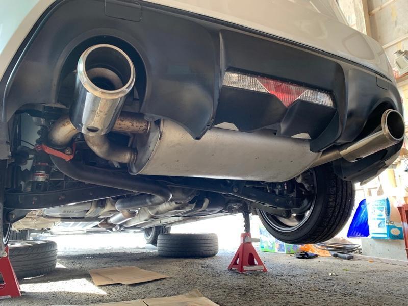 TOYOTA 86 GT86 FR-S ZN6 SUBARU BRZ ZC6 Genuine Exhaust Muffler Cut Tip 2set OEM
