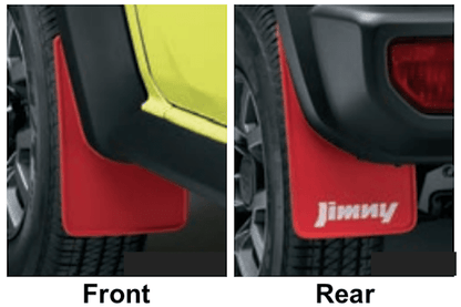 SUZUKI JIMNY SIERRA JB74W Genuin Mud Flap Red 4 Sheets Set 72201-78R00-RD1 4 OEM