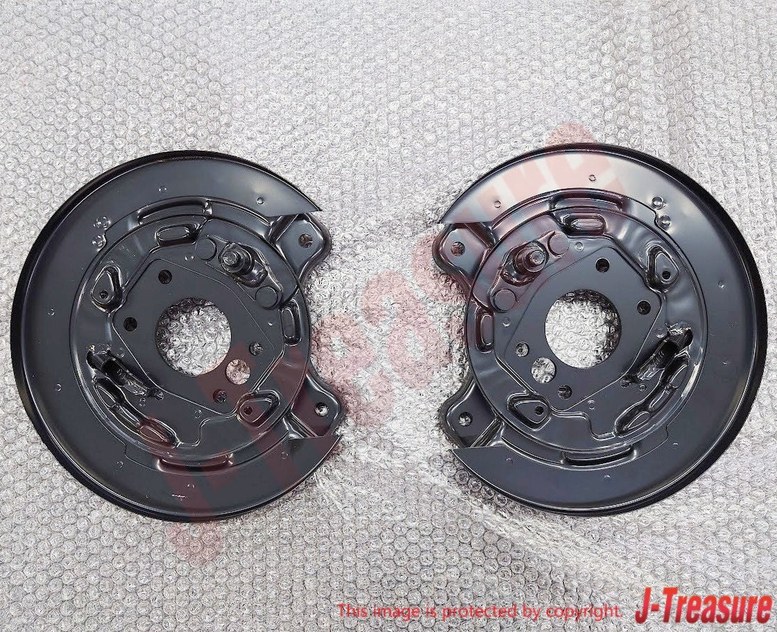MITSUBISHI LANCER CS7# 04-06 Genuine R/Brake Backing Plate RH & LH Set For 2WD