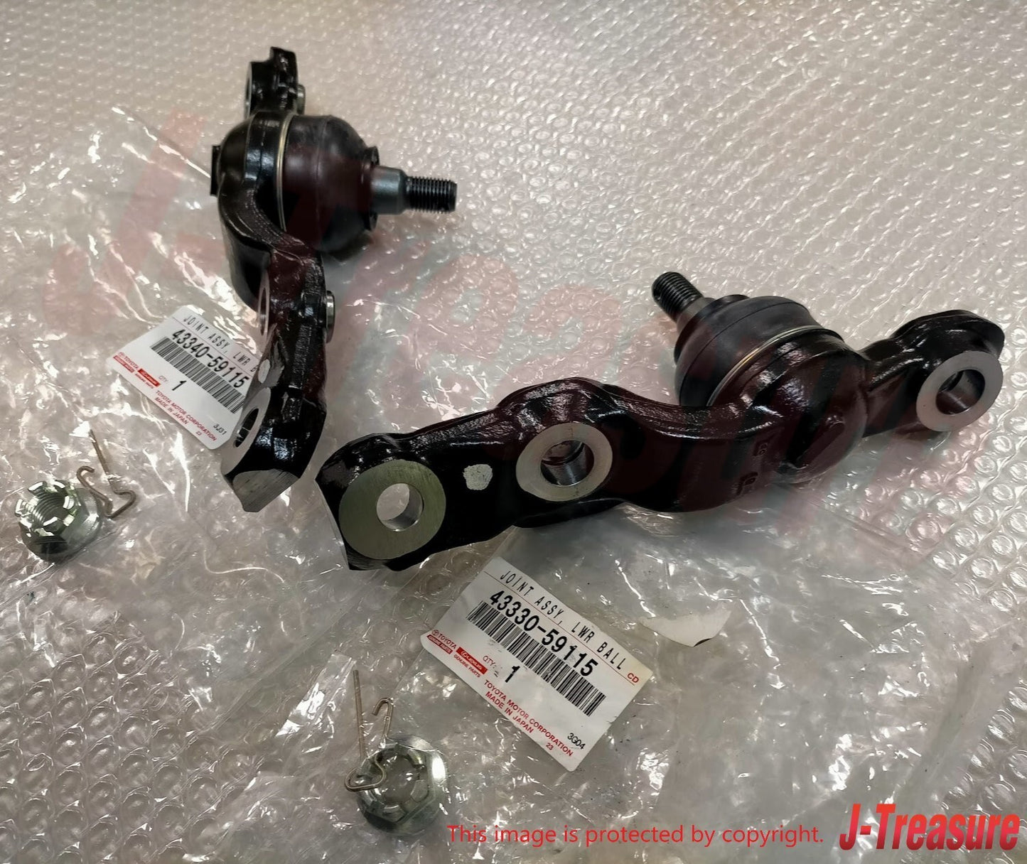 TOYOTA LEXUS LS430 UCF30 01-06 Genuine Front Lower Ball Joint Assy RH & LH Set