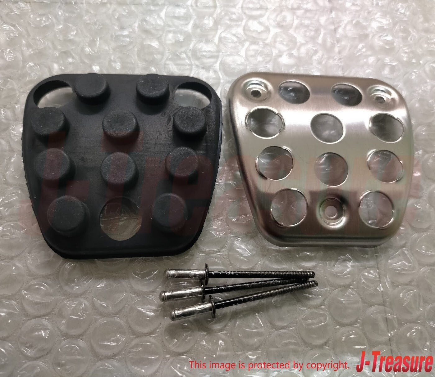 HONDA CIVIC FD2 10-15 Genuine Brake Clutch Pedal Cover 46545-SNW-J21 x2 Set OEM