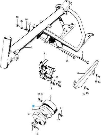 HONDA Z50A MINI TRAIL Z50AK1 Z50AK2 69-71 Genuine Aircleane Element OEM