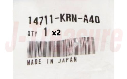 HONDA CRF250R 2016-2017 Genuine Intake & Exhaust Valve Set OEM