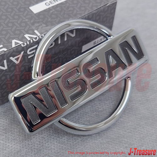 NISSAN 180SX 240SX RPS13 Genuine Front "NISSAN" Emblem Badge 62890-51F00 OEM