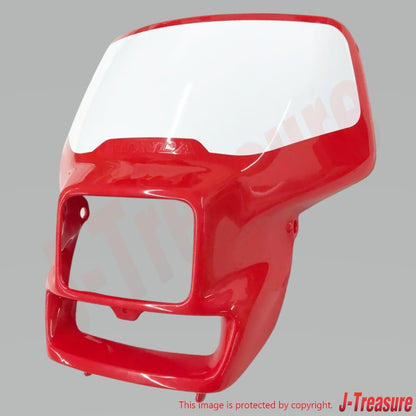 HONDA XR650R 00-07 Genuine Front Visor Set *r134* FIGHTING RED 61140-MBN-670ZA