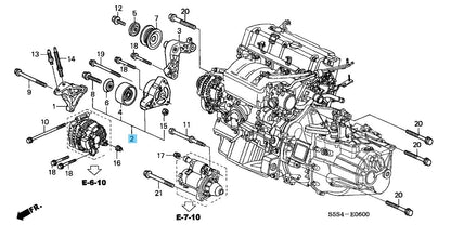 HONDA ACURA RSX DC5 2002-2006 Genuine Auto Tensioner Assy 31170-PND-013 OEM