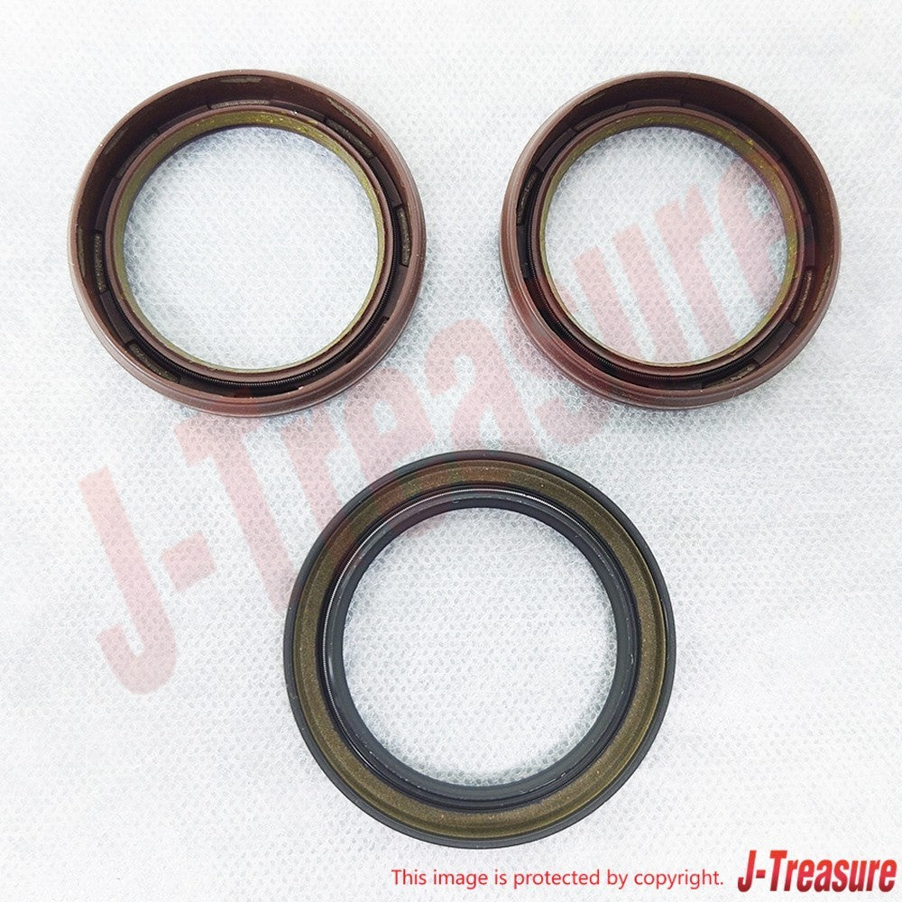 TOYOTA HIGHLANDER MCU20 01-10 Genuine Camshaft & Crankshaft Oil Seals Set OEM