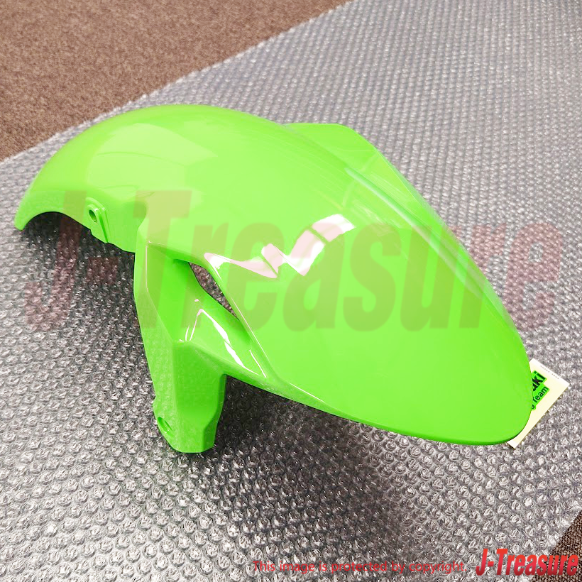 KAWASAKI NINJA 650 2023 Genuine Front Fender Lime Green & Mark KRT Set OEM