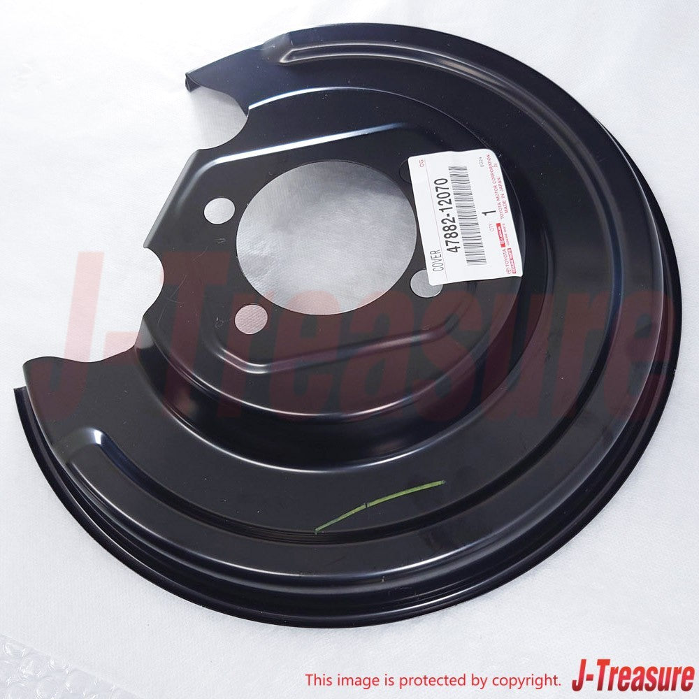 TOYOTA COROLLA ADE150 Genuine Rear Disc Brake Dust Cover LH 47882-12070 OEM