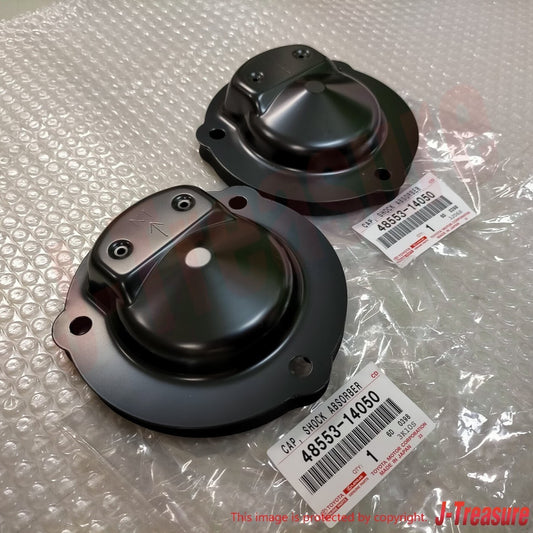 TOYOTA SUPRA JZA80 93-98 Genuine Rear Shock Absorber Cap 48553-14050 x2 Set OEM