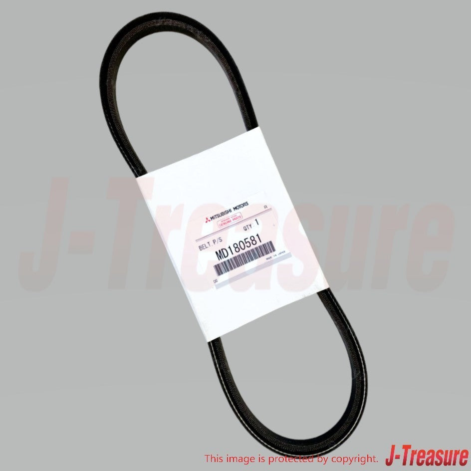 MITSUBISHI DELICA P25W P35W 1990-1999 Genuine Power Steering Belt MD180581 OEM