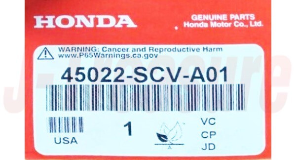 HONDA ELEMENT YH2 03-09 Genuine Front Brake Pad RH & LH Set 45022-SCV-A01 OEM