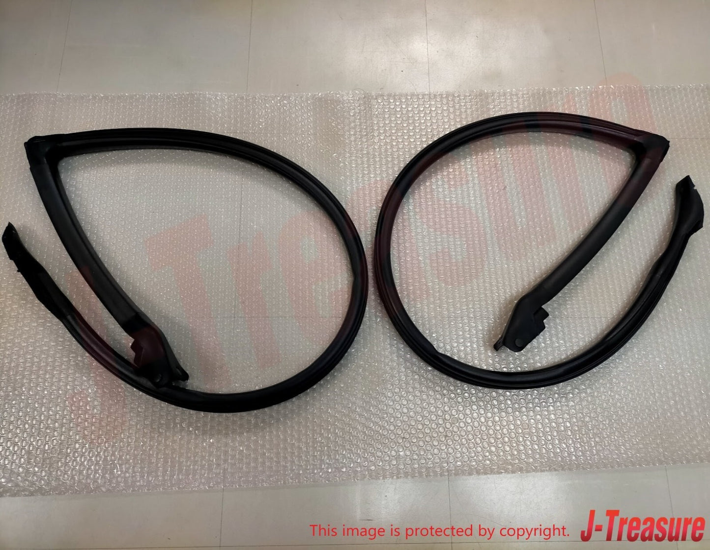 NISSAN 240SX S13 1989-1994 Genuine Body Side Weather Strip Right & Left Set OEM