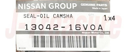 NISSAN 300ZX Z32 VG30DE '91-95 Genuine Camshaft Oil Seal 13042-16V0A x4 Set OEM