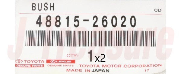 TOYOTA LAND CRUISER KZJ78 '94-95 Genuine Fr & Rr Suspension Bush RH & LH Set