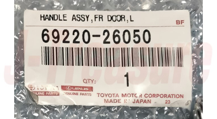 TOYOTA HIACE KDH220 06-13 Genuine Fr/Door Outside Handle & Cover Plating set LH