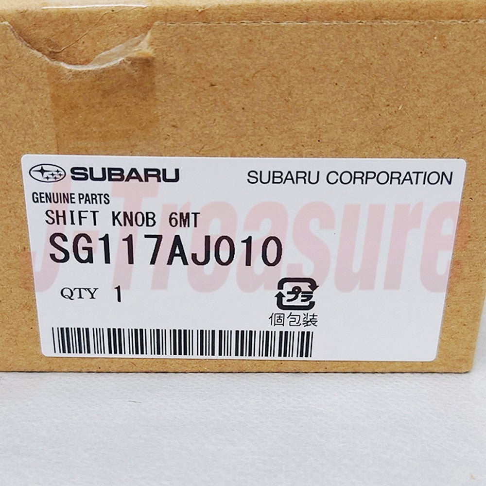 SUBARU WRX STI VA Genuine Shift Lever Aluminum Knob 6Mt Assembly SG117AJ010 OEM