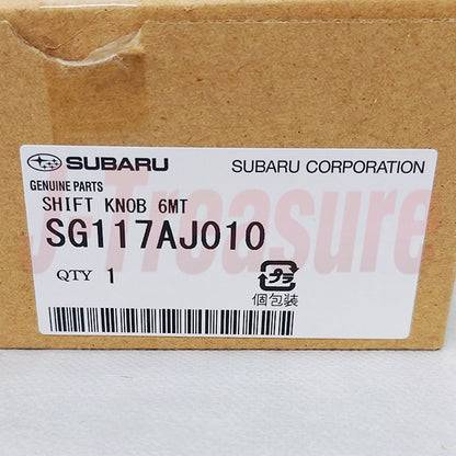 SUBARU WRX STI VA Genuine Shift Lever Aluminum Knob 6Mt Assembly SG117AJ010 OEM