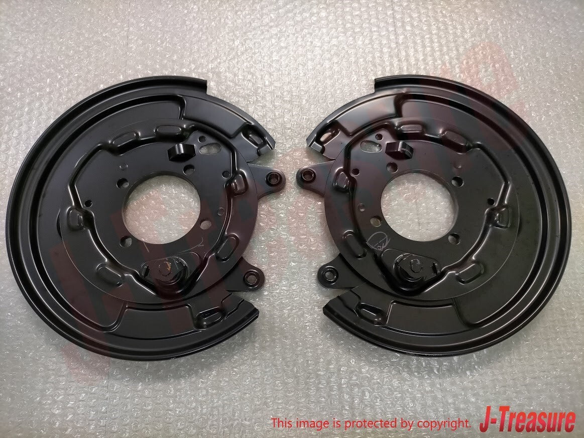 TOYOTA CELICA COROLLA MATRIX Genuine Parking Brake Plate Right & Left Set OEM