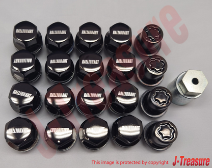 MITSUBISHI LANCER Evo 9 CT9A Genuine RALLIART Wheel Nut & Lug Nut Set MZ556537