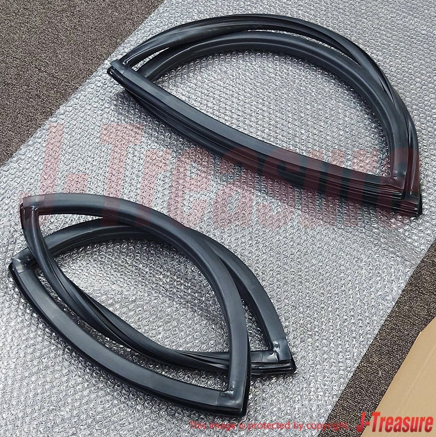 TOYOTA LAND CRUISER 70 Genuine Back Door Glass Weatherstrip RH & LH Set OEM