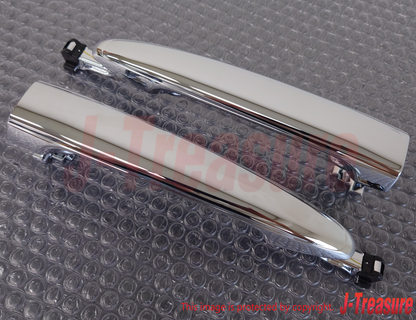 TOYOTA ALPHARD ANH10 02-15 Genuine Chrome Slide Door Outside Handle RH & LH Set