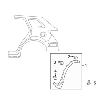 MAZDA CX-9 TB 07-15 Genuine R郢晢ｽｻ隰ｦ・ｰ繝ｻ・ｽ繝ｻ・ｵ郢晢ｽｻ隰ｦ・ｰ繝ｻ・ｽ繝ｻ・ｰr Right S郢晢ｽｻ鬯倬ｯ会ｽｽ・ｬ・つ郢晢ｽｻ隰ｦ・ｰ繝ｻ・ｽ繝ｻ・ｵ F郢晢ｽｻ隰ｦ・ｰ繝ｻ・ｽ繝ｻ・ｵnd郢晢ｽｻ隰ｦ・ｰ繝ｻ・ｽ繝ｻ・ｵr M郢晢ｽｻ隰ｦ・ｰ繝ｻ・ｽ繝ｻ・ｾuld郢晢ｽｻ陞滂ｽｧ繝ｻ・｢繝ｻ・ｨg TD11-51-W50H OEM