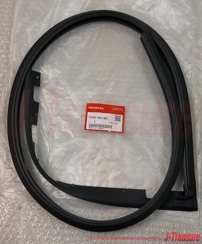 HONDA CIVIC EK9 EK4 EJ7 96-00 Genuine Front Door Sub Seal Right & Left Set OEM