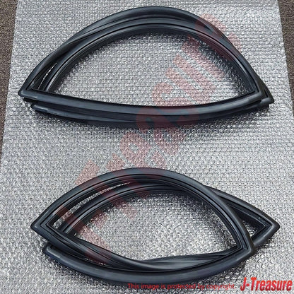 TOYOTA LAND CRUISER 70 Genuine Back Door Glass Weatherstrip RH & LH Set OEM