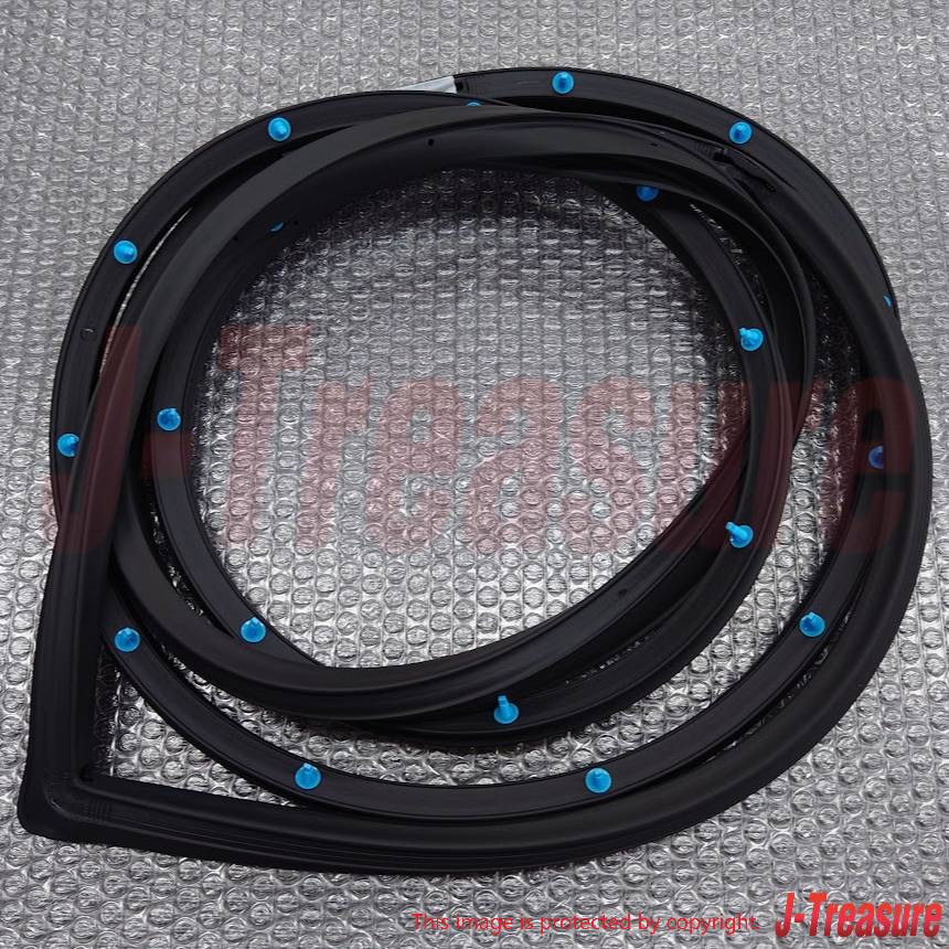 TOYOTA LAND CRUISER KZJ78 Genuine Front & Rear Door Weatherstrip RH LH Set OEM