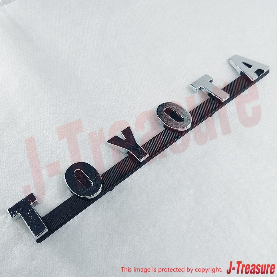 TOYOTA LAND CRUISER FJ40 HJ45 69-74 Genuine Front Grille Emblem 75321-60010 OEM