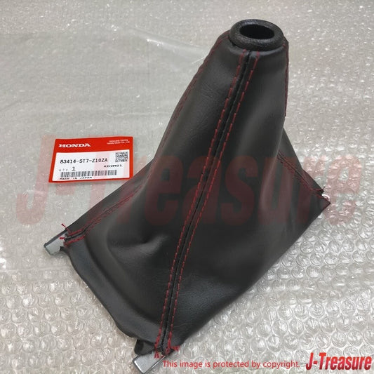HONDA ACURA INTEGRA TYPE-R DC2 DB8 1997-2001 Genuine Red Stitched Shift Boot OEM