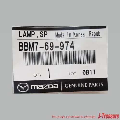 MAZDA MAZDA3 BL1#F 2010-2012 Genuine Reading Spotlight BBM769974 OEM NEW